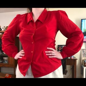 Vintage Puff sleeve blouse